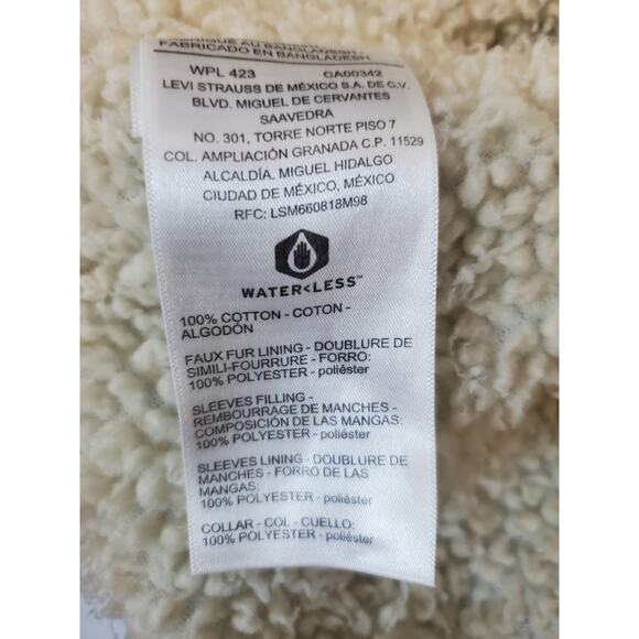 Levi Strauss Signature Gold Light Jean Jacket Womens Size Large - Picture 6 of 7